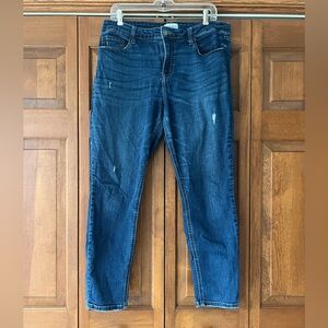 Studio Dark Blue Straight Leg Jeans